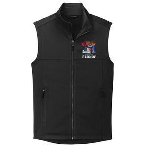 Funny Trucker Diesel Big Rig Semi Trailer Truck Driver Gift Great Gift Collective Smooth Fleece Vest