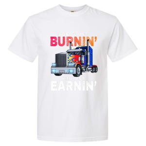 Funny Trucker Diesel Big Rig Semi Trailer Truck Driver Gift Great Gift Garment-Dyed Heavyweight T-Shirt