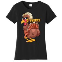 Funny Twerky Dance Cute Love Twerk Dancing Thanksgiving Gift Women's T-Shirt