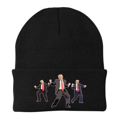 Funny Trump Dancing Dance Moves Rally Maga Beanie