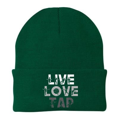 Funny Tap Dancing Design Live Love Tap Dance Knit Cap Winter Beanie