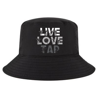 Funny Tap Dancing Design Live Love Tap Dance Cool Comfort Performance Bucket Hat