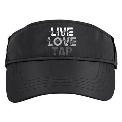 Funny Tap Dancing Design Live Love Tap Dance Adult Drive Performance Visor