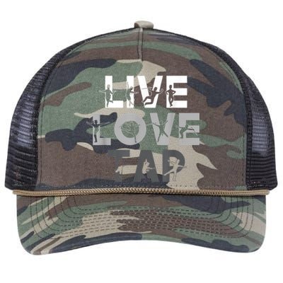 Funny Tap Dancing Design Live Love Tap Dance Retro Rope Trucker Hat Cap