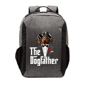 Funny The Dachshund Dog Father Dad Weiner Dog Christmas Vector Backpack