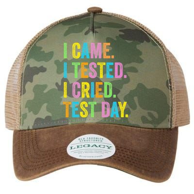 Funny Test Day 2025 Teens Last Day Of School Legacy Tie Dye Trucker Hat