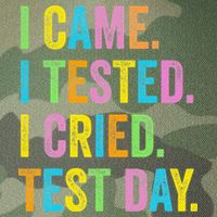 Funny Test Day 2025 Teens Last Day Of School Legacy Tie Dye Trucker Hat