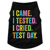 Funny Test Day 2025 Teens Last Day Of School Doggie Tank