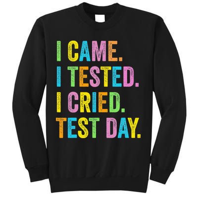 Funny Test Day 2025 Teens Last Day Of School Sweatshirt