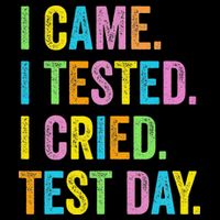 Funny Test Day 2025 Teens Last Day Of School Sweatshirt