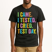 Funny Test Day 2025 Teens Last Day Of School Tall T-Shirt