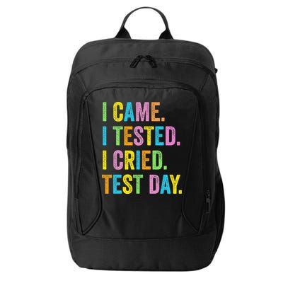 Funny Test Day 2025 Teens Last Day Of School City Backpack