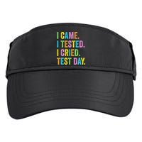 Funny Test Day 2025 Teens Last Day Of School Adult Drive Performance Visor