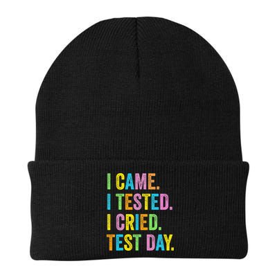 Funny Test Day 2025 Teens Last Day Of School Beanie