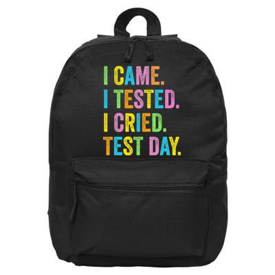 Funny Test Day 2025 Teens Last Day Of School 16 in Basic Backpack