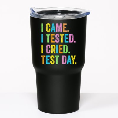 Funny Test Day 2025 Teens Last Day Of School Tumbler