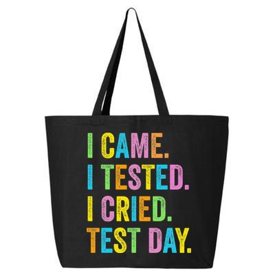 Funny Test Day 2025 Teens Last Day Of School 25L Jumbo Tote