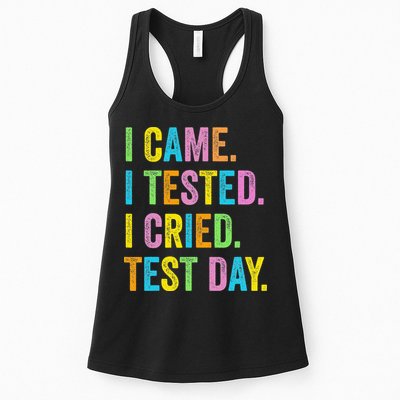 Funny Test Day 2025 Teens Last Day Of School Womens Tank Top