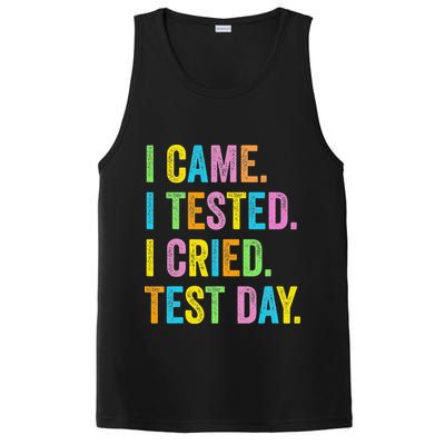 Funny Test Day 2025 Teens Last Day Of School PosiCharge Competitor Tank