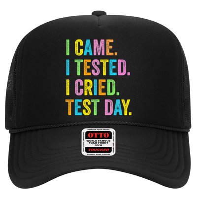 Funny Test Day 2025 Teens Last Day Of School Trucker Hat