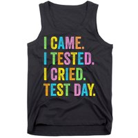 Funny Test Day 2025 Teens Last Day Of School Tank Top