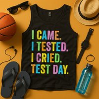 Funny Test Day 2025 Teens Last Day Of School Tank Top