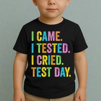 Funny Test Day 2025 Teens Last Day Of School Toddler T-Shirt