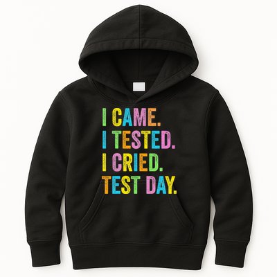 Funny Test Day 2025 Teens Last Day Of School Kids Hoodie