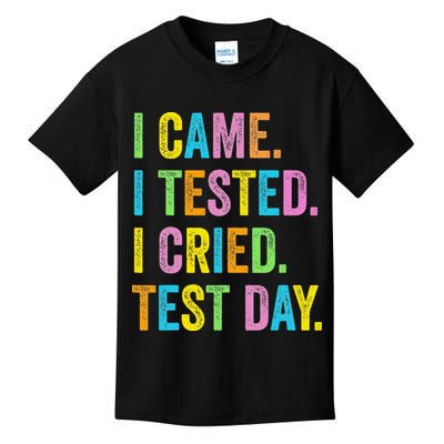 Funny Test Day 2025 Teens Last Day Of School Kids T-Shirt