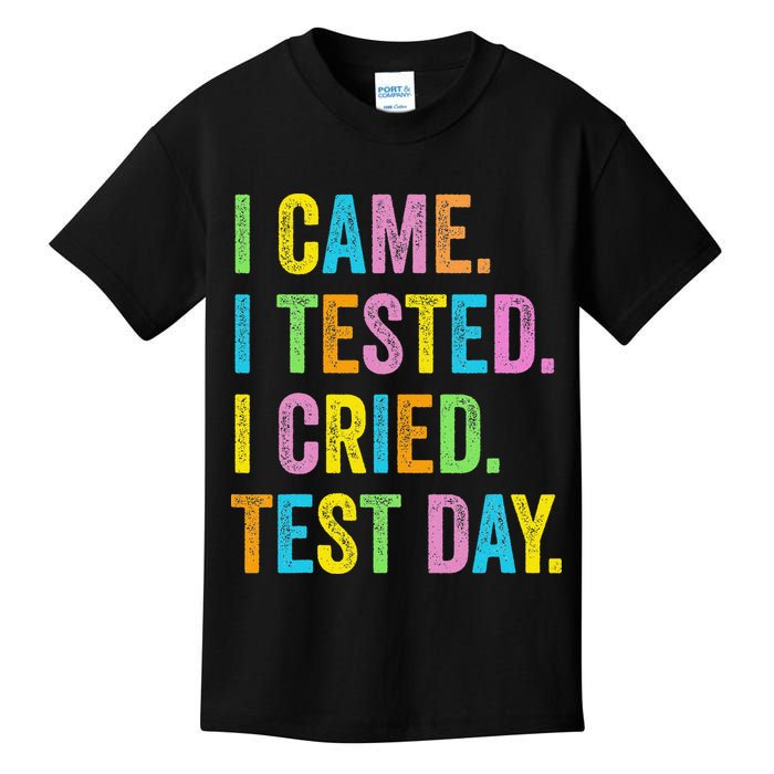 Funny Test Day 2025 Teens Last Day Of School Kids T-Shirt