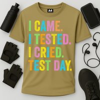Funny Test Day 2025 Teens Last Day Of School Performance Shirt