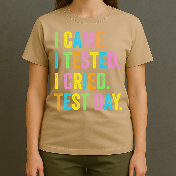 Funny Test Day 2025 Teens Last Day Of School T-Shirt