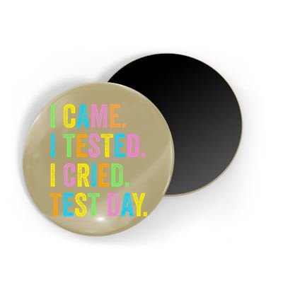 Funny Test Day 2025 Teens Last Day Of School Magnet