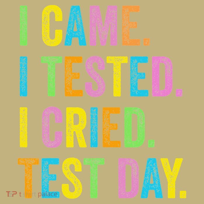 Funny Test Day 2025 Teens Last Day Of School Cooling Performance Long Sleeve Crew