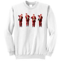 Funny Trump Dance Santa Claus Christmas Xmas Pajamas Sweatshirt