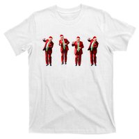 Funny Trump Dance Santa Claus Christmas Xmas Pajamas T-Shirt