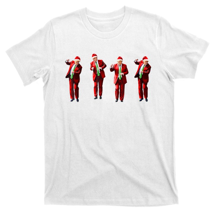 Funny Trump Dance Santa Claus Christmas Xmas Pajamas T-Shirt