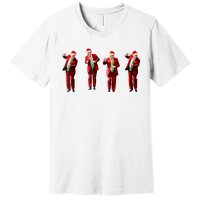 Funny Trump Dance Santa Claus Christmas Xmas Pajamas Premium T-Shirt