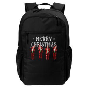 Funny Trump Dance Santa Claus Christmas Xmas Pajamas Holiday Daily Commute Backpack