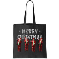 Funny Trump Dance Santa Claus Christmas Xmas Pajamas Holiday Tote Bag