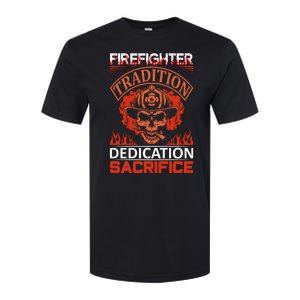 Firefighter Tradition Dedication Sacirfice Softstyle CVC T-Shirt