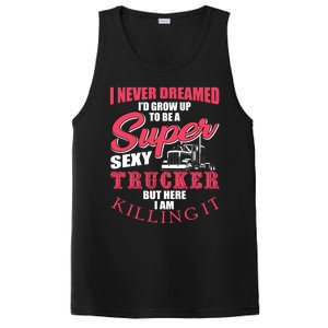 Funny Truck Driver Gift Semi Big Rig Trucking Trailer Truck Gift PosiCharge Competitor Tank