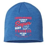 Funny Truck Driver Gift Semi Big Rig Trucking Trailer Truck Gift Sustainable Beanie