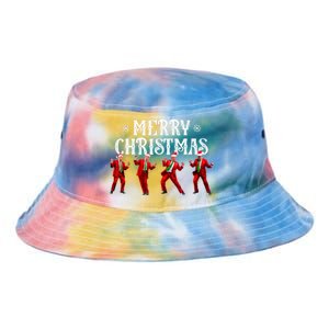 Funny Trump Dance Santa Claus Christmas Xmas Pajamas Holiday Tie Dye Newport Bucket Hat