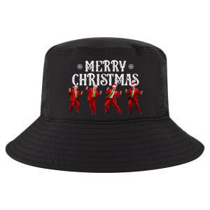 Funny Trump Dance Santa Claus Christmas Xmas Pajamas Holiday Cool Comfort Performance Bucket Hat