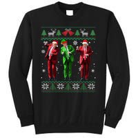 Funny Trump Dance Elf Santa Christmas Ugly Sweater Xmas Sweatshirt