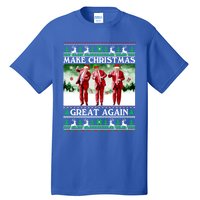 Funny Trump Dance Santa Claus Make Christmas Great Again Gift Tall T-Shirt