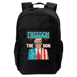 Freedom The Don Donald Trump Daddy President Daily Commute Backpack