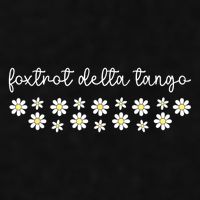 Foxtrot Tango Delta Groovy Retro Funny  Ladies PosiCharge Tri-Blend Wicking Tank