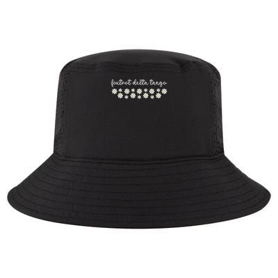 Foxtrot Tango Delta Groovy Retro Funny  Cool Comfort Performance Bucket Hat